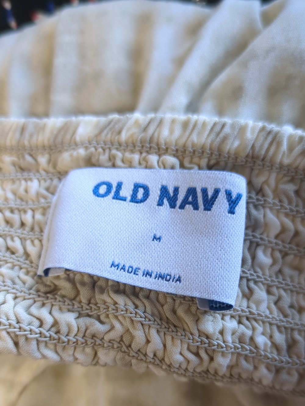Old Navy Snakeskin Tiered Tank Neutral Tones Size Medium - Picture 3 of 8